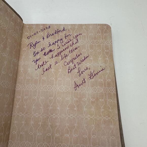 Daily Devotions Book, Mr & Mrs 365 Daily Devotions for Busy Couples Leather - Picture 5 of 6